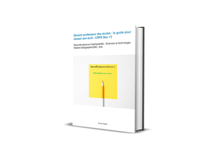 Couverture du Guide de la Partie Sciences et Technologie, Histoire-Géographie, EMC, Arts (niveau bac + 3)