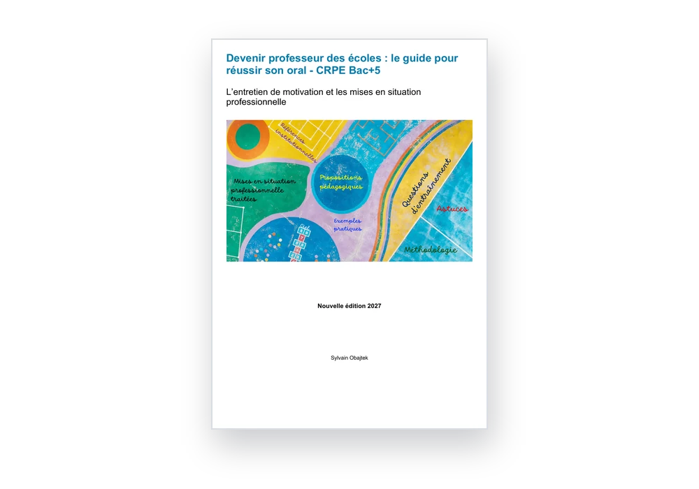 Couverture du guide de l'entretien de motivation et des mises en situation professionnelle (Bac +5, édition 2027)